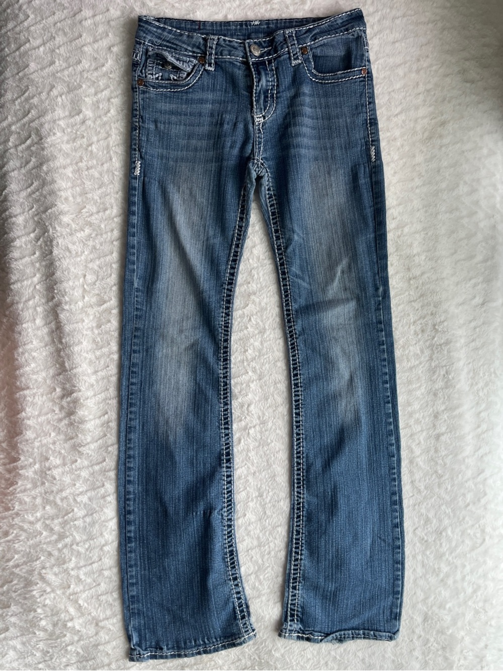 True Religion Women's Blue Bootcut Jeans